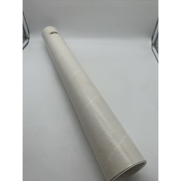 1995 Annalee Christmas Advertisement Poster In Original Tube 36”x24” RARE HTF - Picture 4 of 4